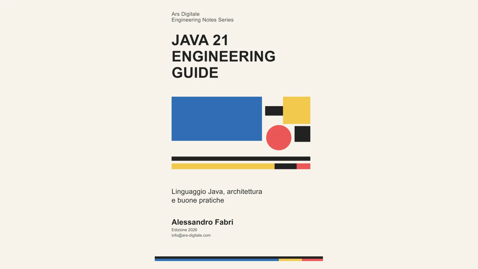 Guida di studio Java 21 — guida strutturata, documentazione multilingue e riferimento tecnico